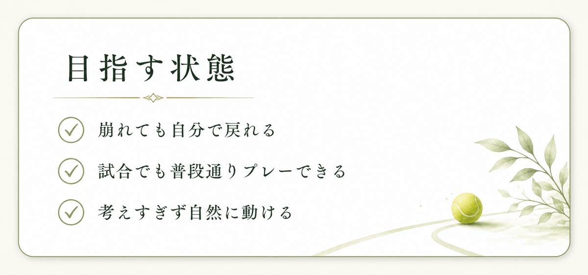 目指す状態